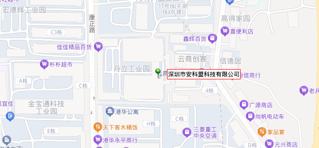 公司位置地图